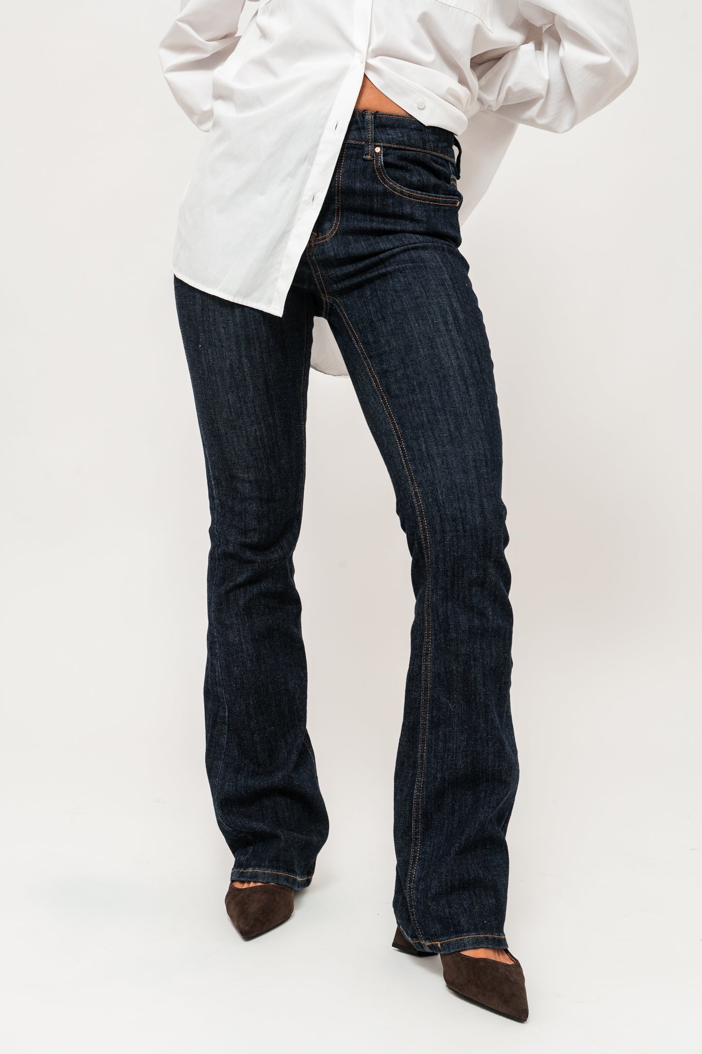 VMFLASH Jeans - Dark Blue Rinse Denim